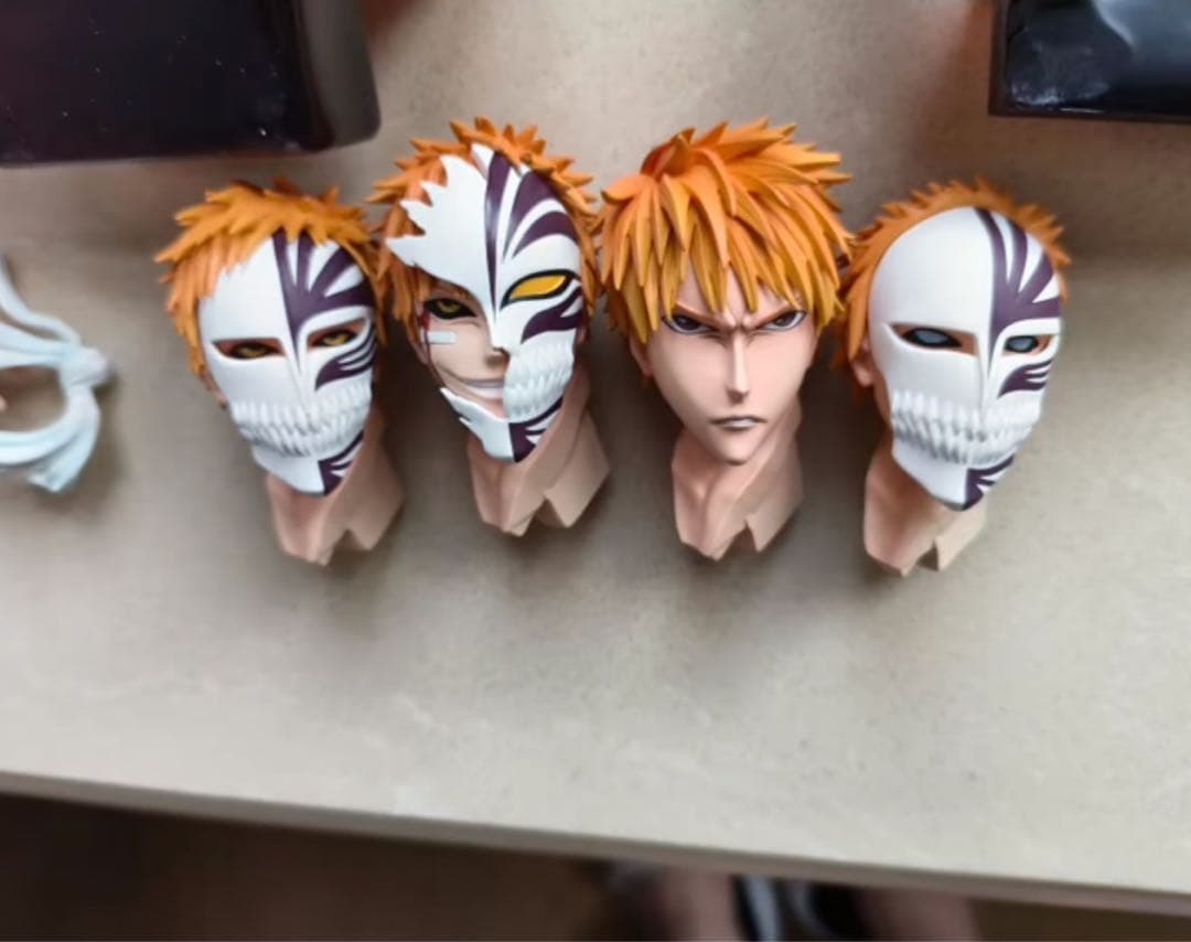 BLEACH 黒崎一護 ガレージキット ガレキ スタチュー⑤⑤