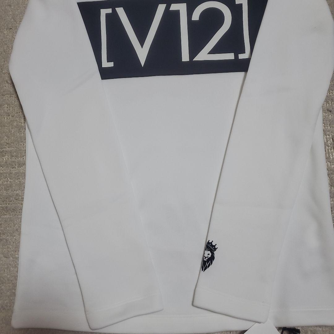 【新品タグ付】V12 ヴィトゥエルヴ レディース長袖　モックネックシャツ　裏起毛