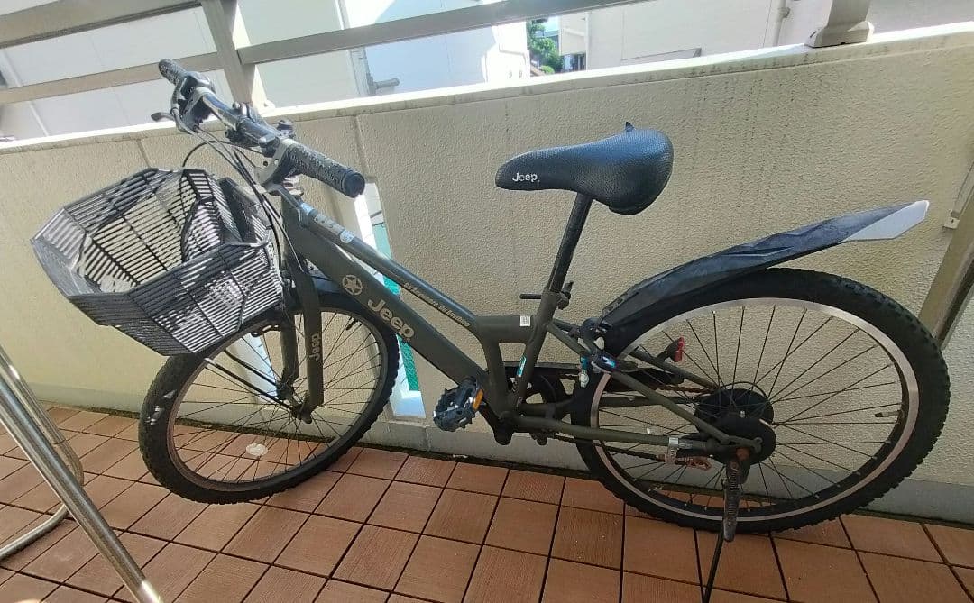 【chippi】ジープ2021JE-24S24インチ6段変速ダイナモライト