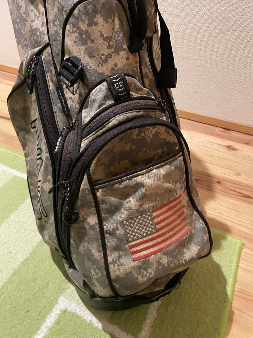 R*E様 アメリカ限定　PING HOOFERデジタルカモ柄　レアキャディバッグ