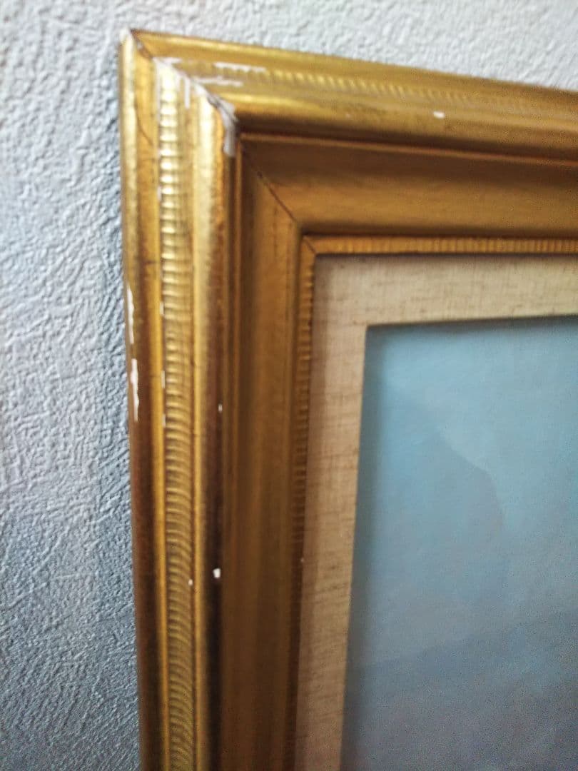 リカルド・モンテシノス 【 パレハの行列】スペイン 油彩 署名有 1984年