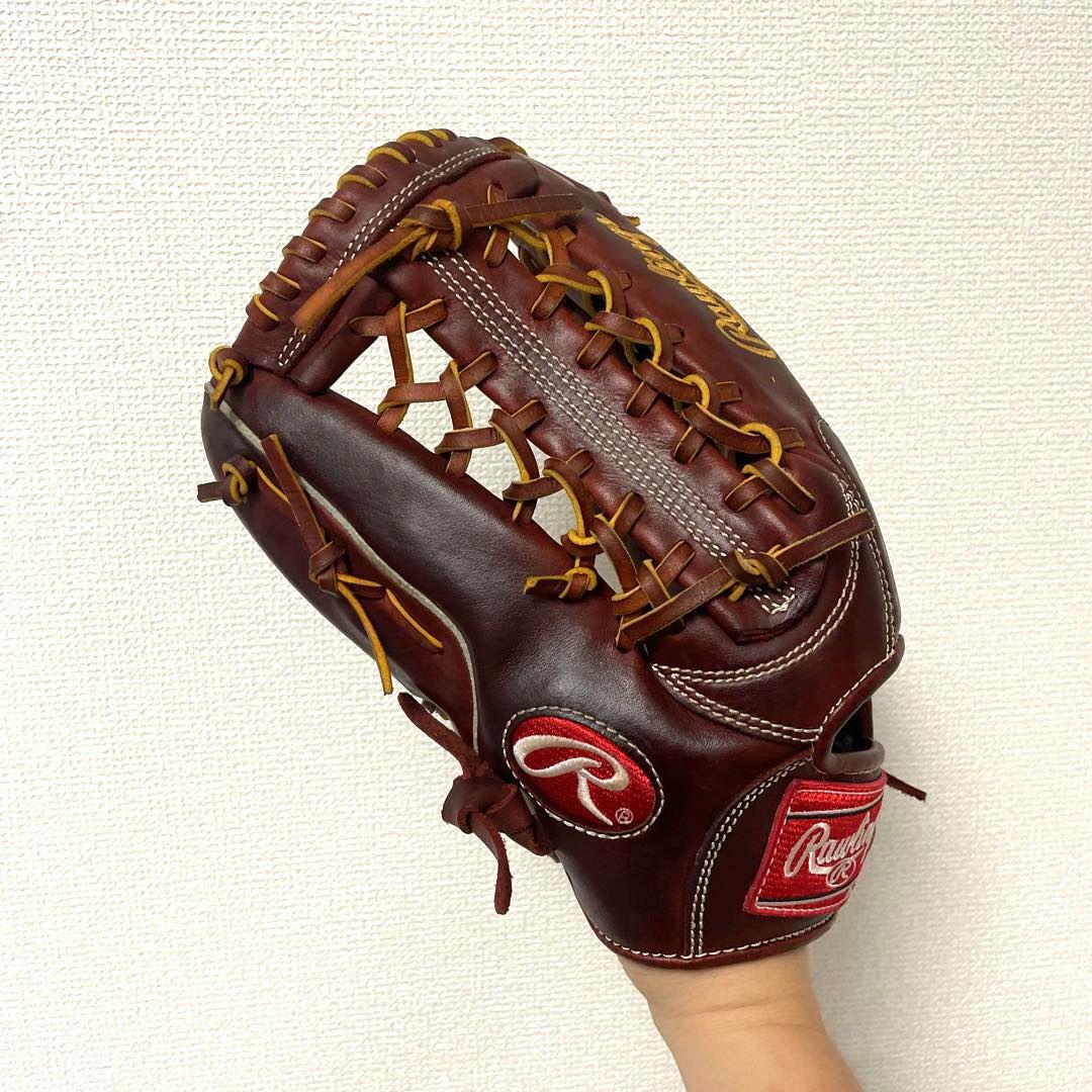 325 ローリングス HOH 即戦力 美品 軟式 外野手用グローブ 左投げ