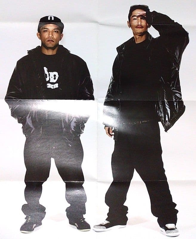 ★激レアポスター★窪塚洋介＆山本KID徳郁★卍LINE UFC KRAZYBEE