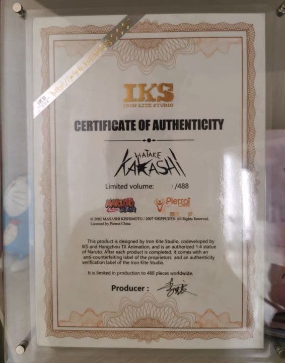 NARUTO ナルト はたけカカシ ガレージキット ガレキ スタチュー