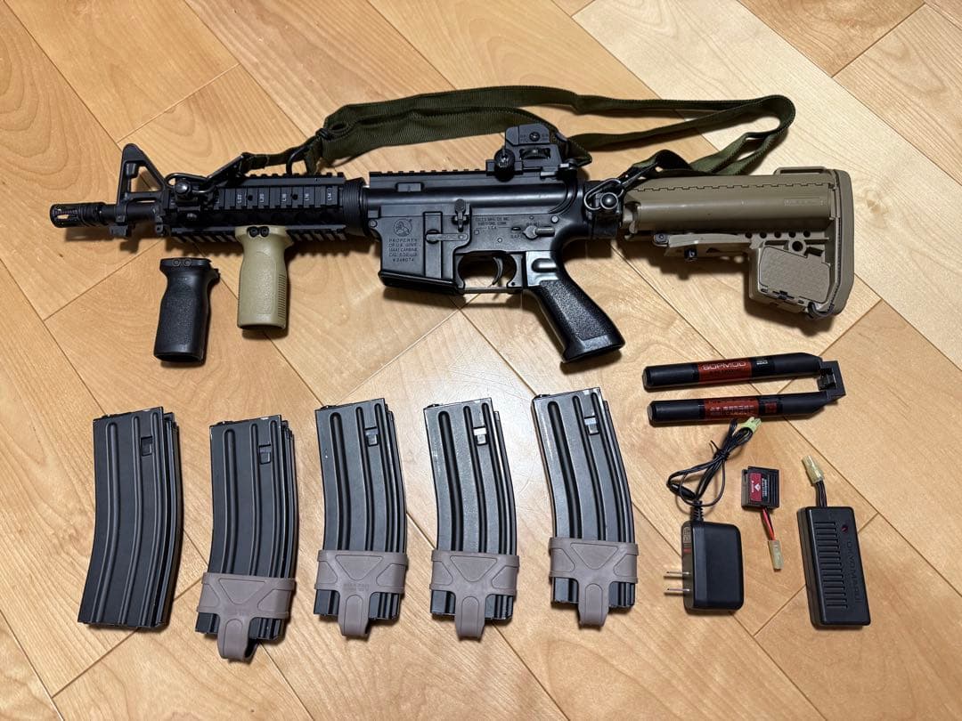 東京マルイ m4 cqb-r 次世代電動ガン マガジン5本付き