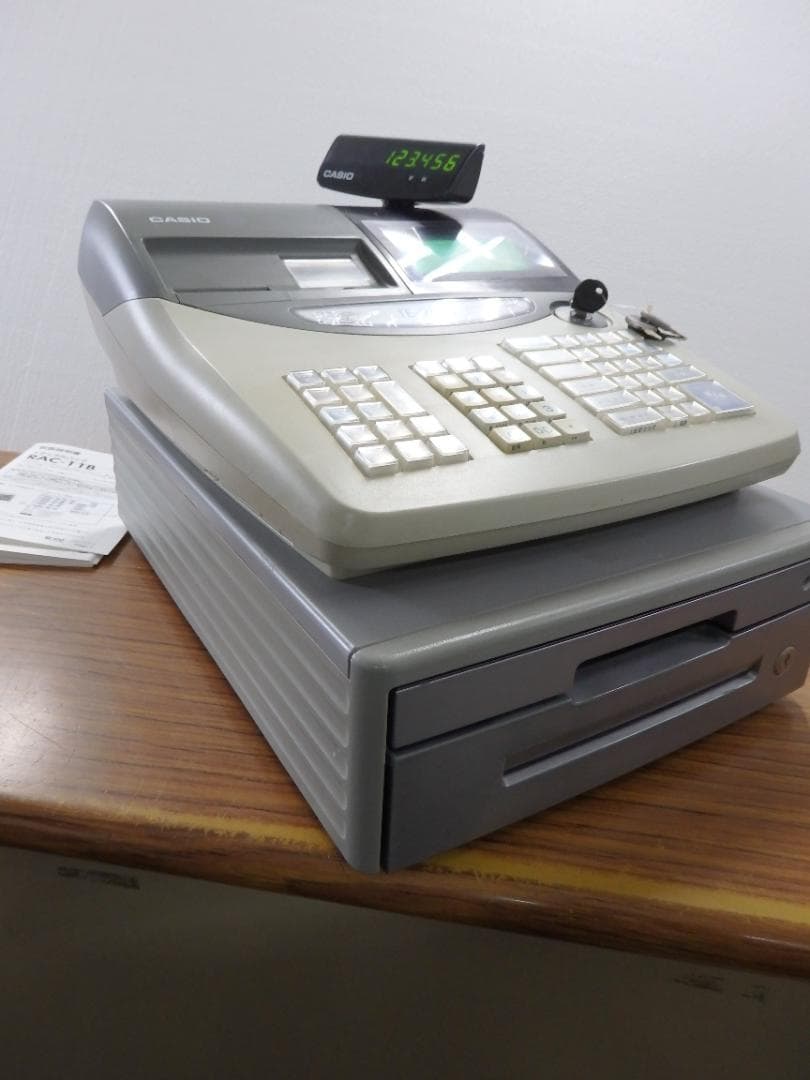 希少 カシオ TE-2100-MED 医療用 レジスター 250925