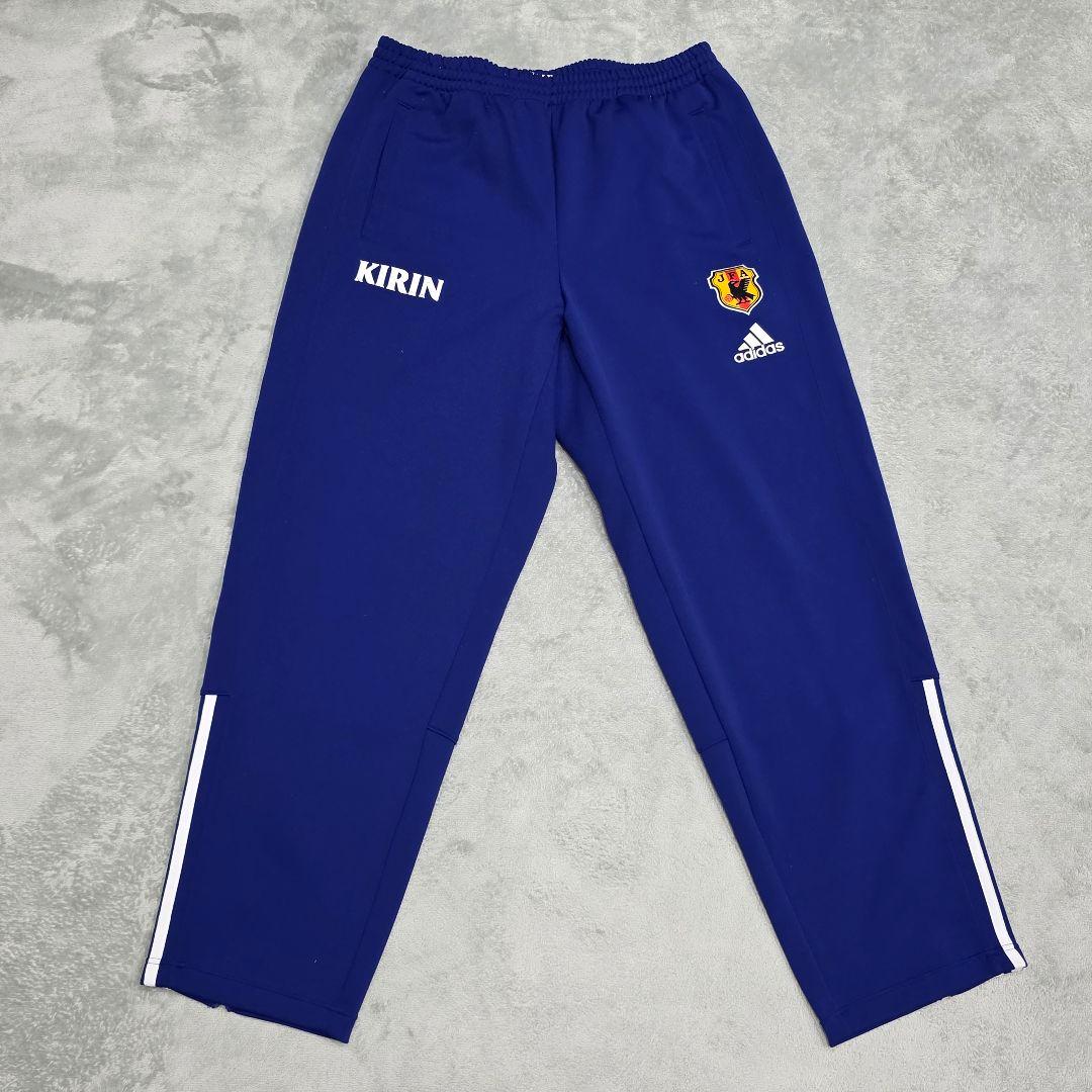 日本代表　ジャージ　上下セット　XO　 アディダス　adidas　青　サッカー