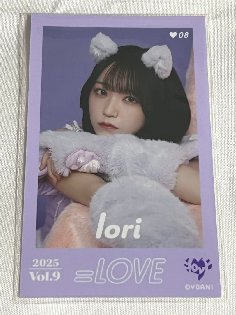 ＝LOVE イコラブ 野口衣織 ミニフォト レア　vol.9 猫衣装