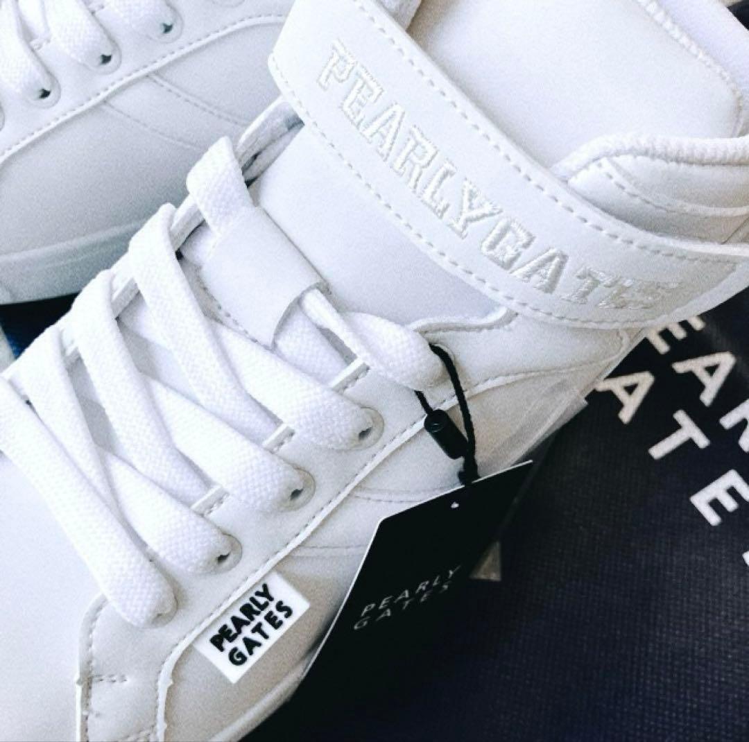 【35,200円新品】パーリーゲイツ　ゴルフ ミドルカット スパイク 23.5