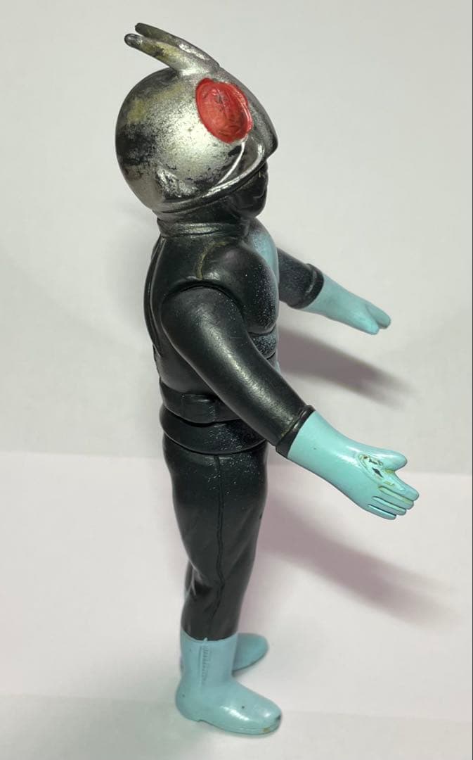 【当時物】旧バンダイ 仮面ライダー1号 ソフビ 15cm