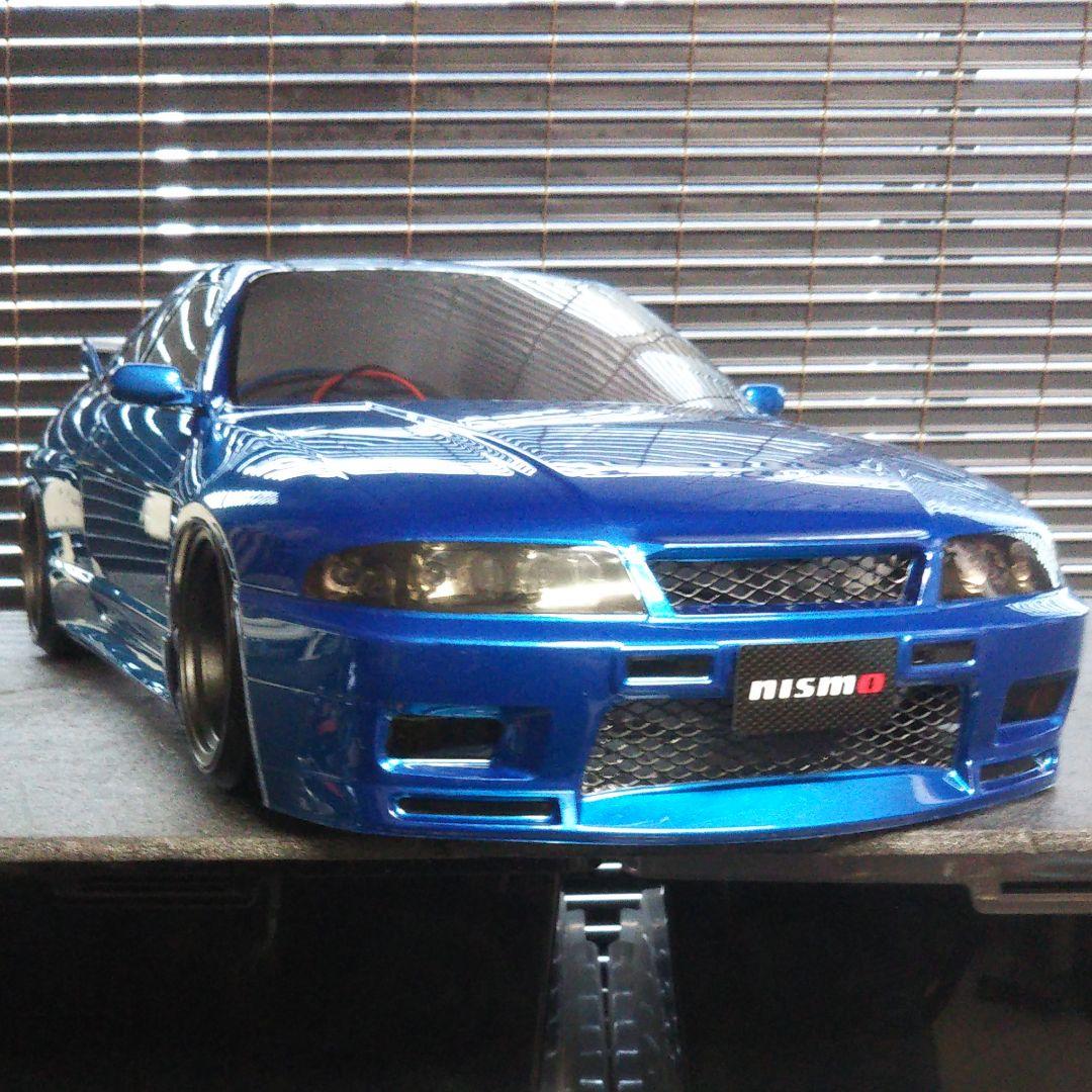 確認用 タミヤ製 1/10 skyline R33 ボディー