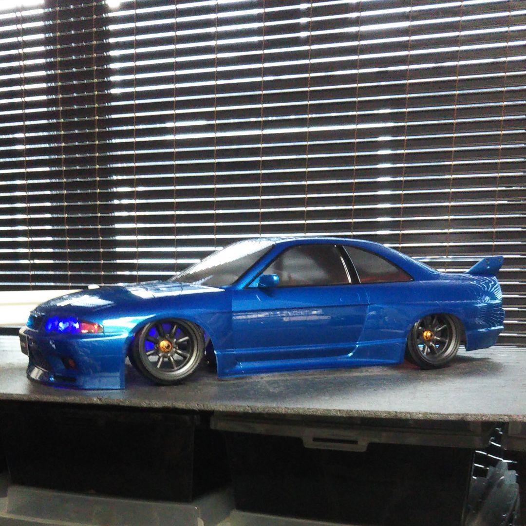 確認用 タミヤ製 1/10 skyline R33 ボディー
