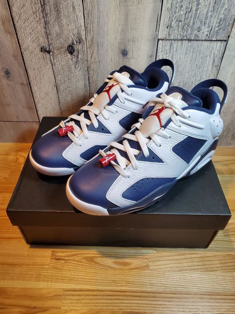 Jordan Retro 6 G 8.5 ホワイト/ネイビー