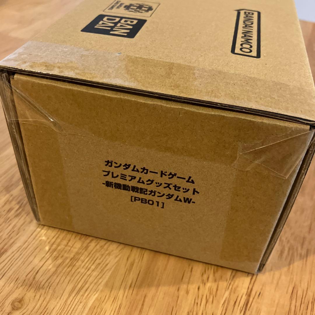 新品未開封 ガンダムカードゲーム プレミアムグッズセット ガンダムW