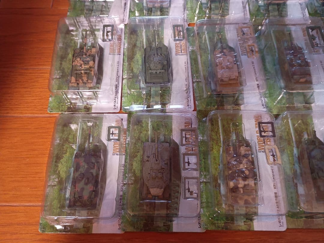 1ワールドタンクミュージアム　レオパルド2　18機　セット売りのみ　まとめ売り