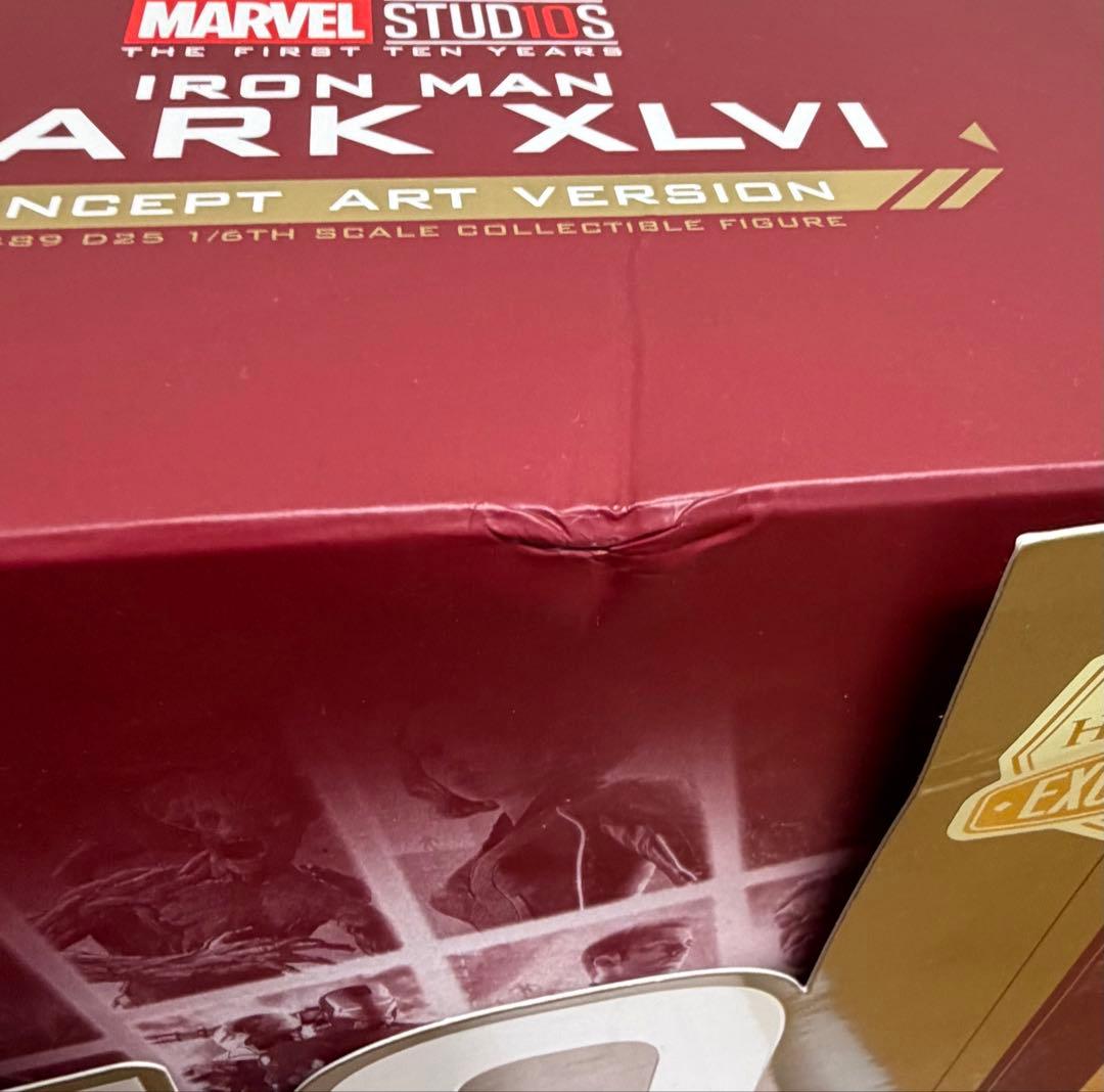 剛*様 ホットトイズ 1/6 マーベル・スタジオ10周年 アイアンマーク46 コ