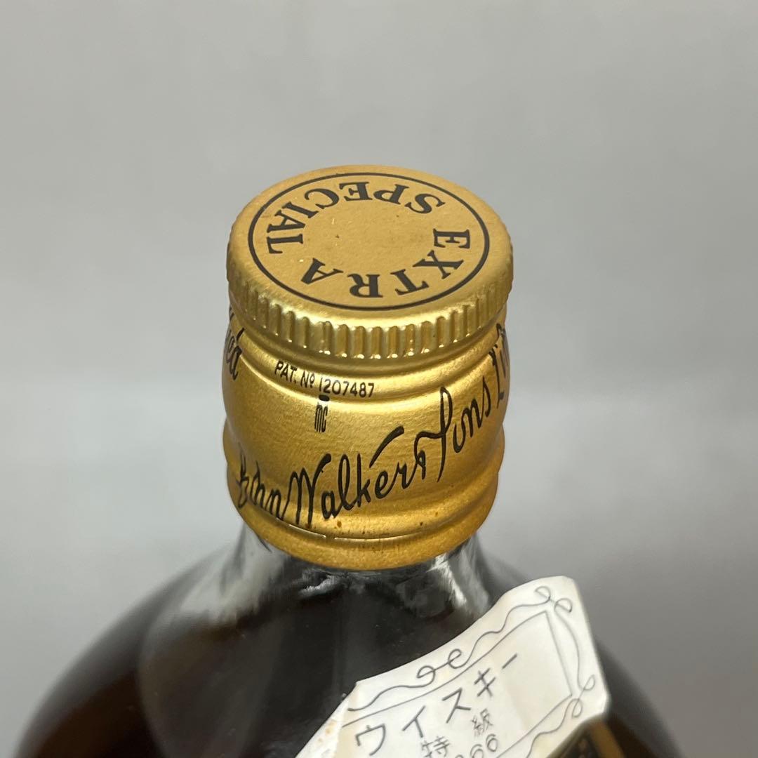 J*1様 未開栓 古酒 ジョニーウォーカー 黒ラベル キングサイズ ジョニ黒 箱