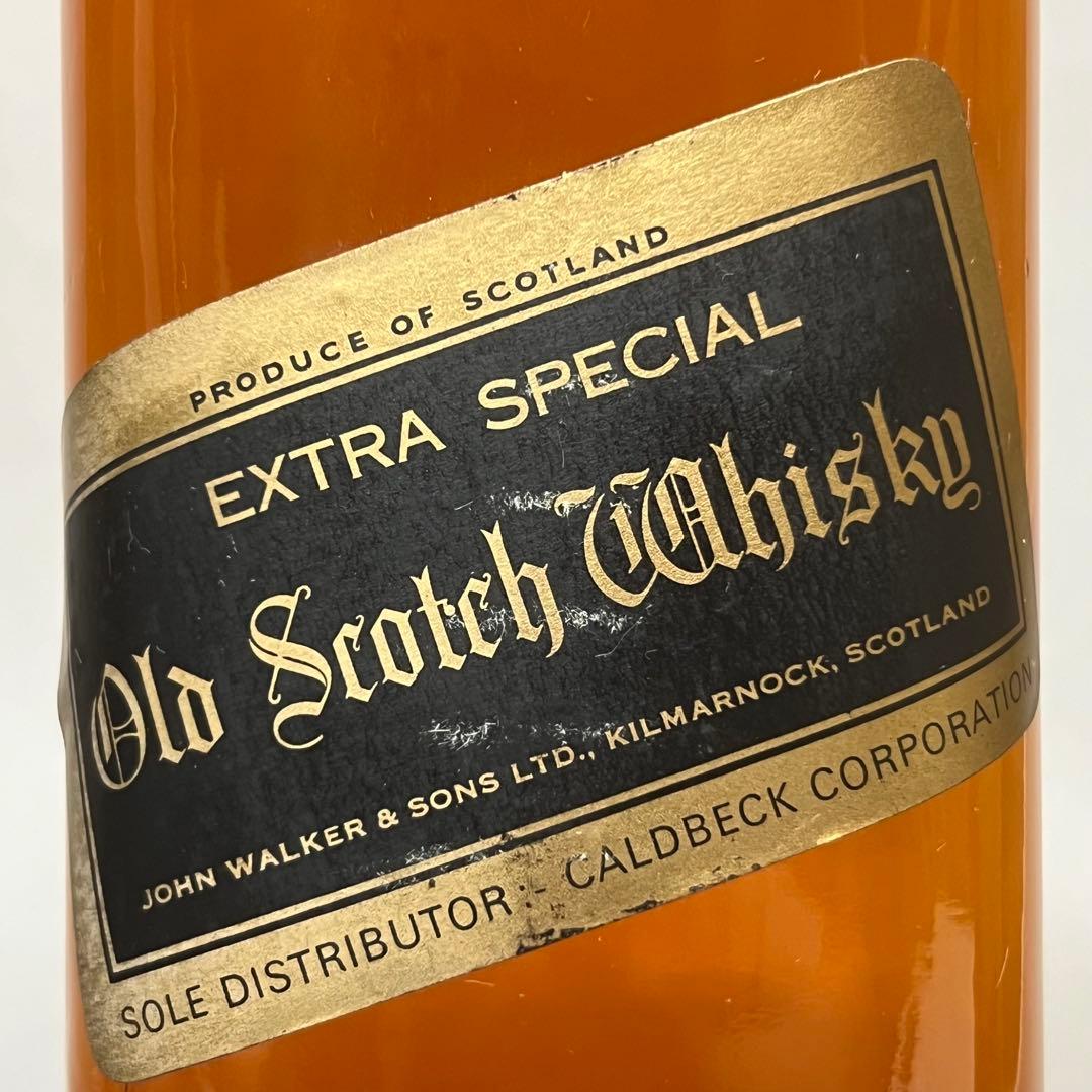 J*1様 未開栓 古酒 ジョニーウォーカー 黒ラベル キングサイズ ジョニ黒 箱