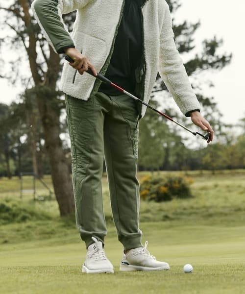 【S】秋冬 アディダス ゴルフ ADICROSS キルティング ジョガーパンツ