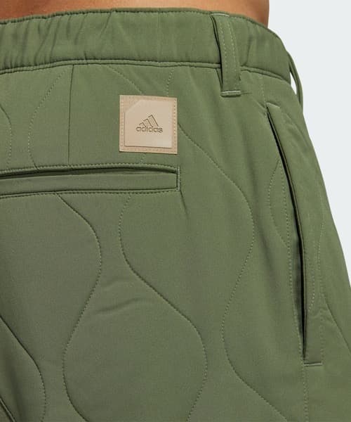 【S】秋冬 アディダス ゴルフ ADICROSS キルティング ジョガーパンツ