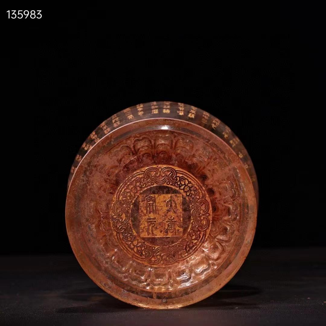 中国古美術・古水晶彫・描金舍利寶塔・金剛舍利子附・骨董品・古賞物