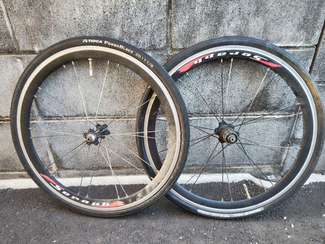 seraph 20inch ホイール 451　前後セット