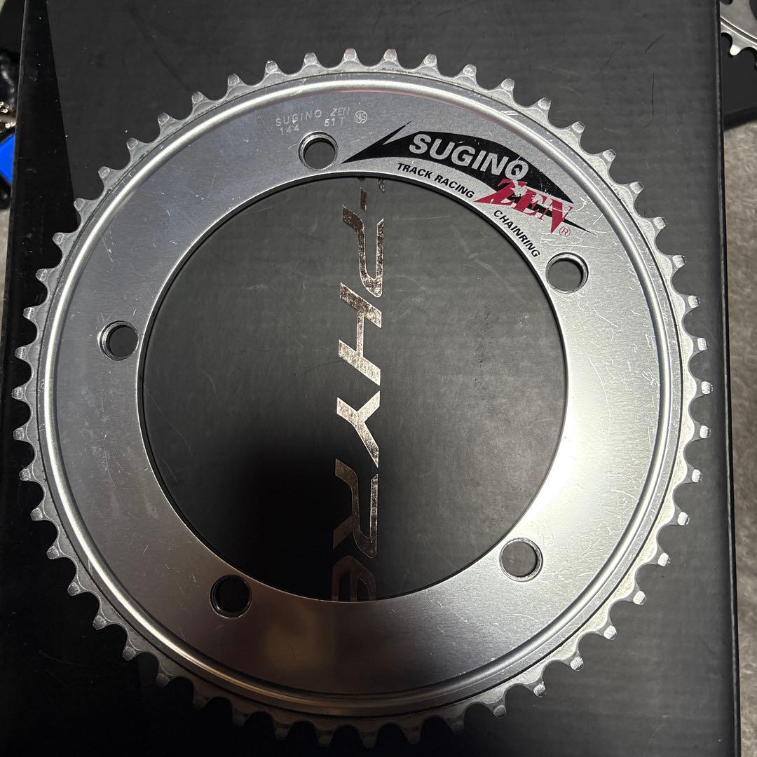 SUGINO ZEN 51T チェーンリング 144mm値下げしました