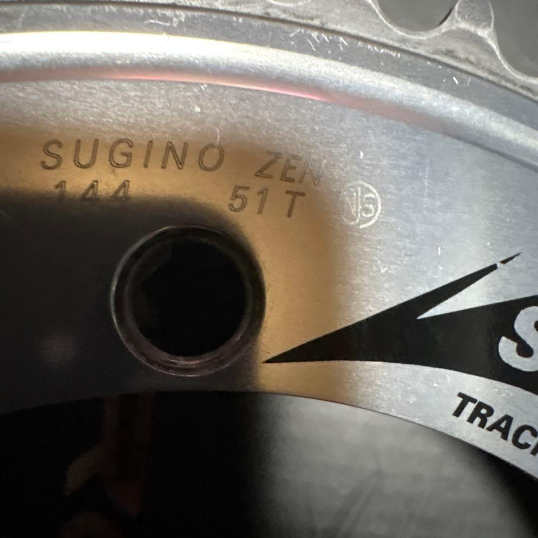 SUGINO ZEN 51T チェーンリング 144mm値下げしました