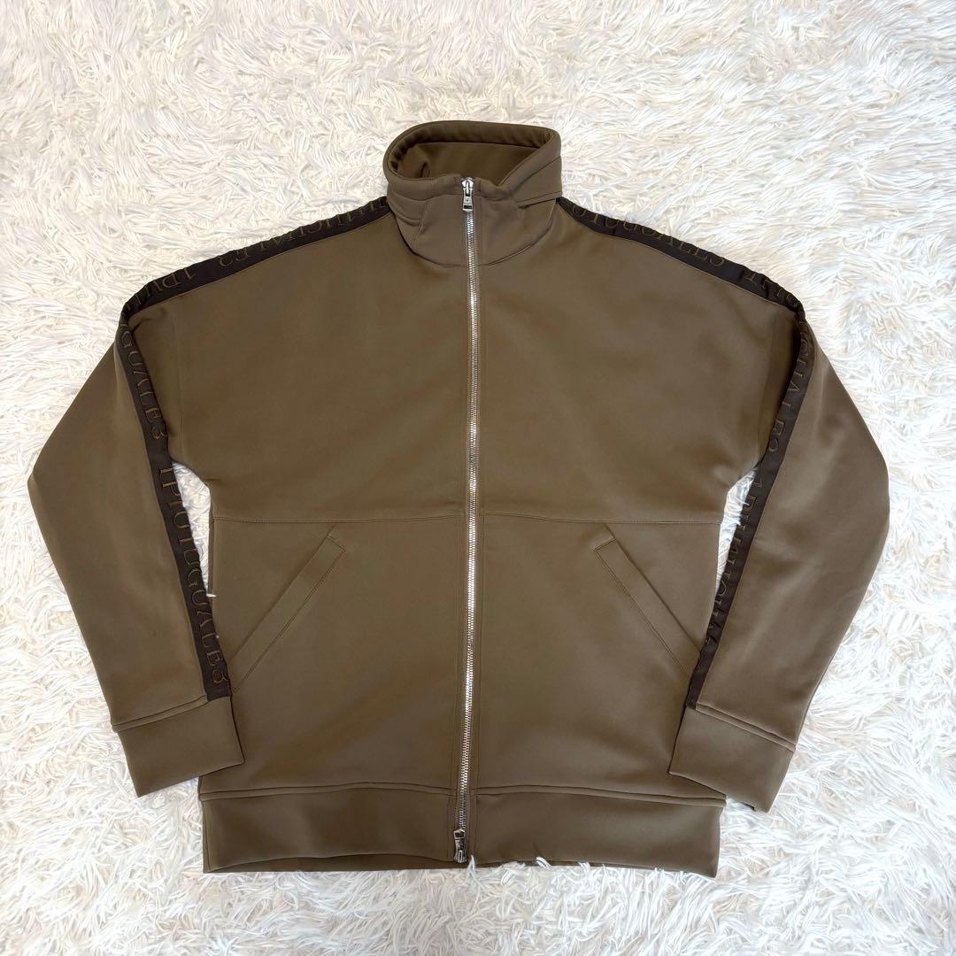 1piu1uguale3 ブルゾン カーキ トラックジャケット ジップ ライン