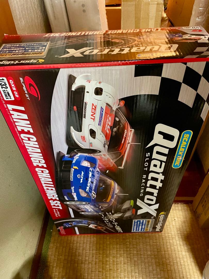 タカラQuattroXレーンチェンジセットデジタル1/32スロットカーセット➕他