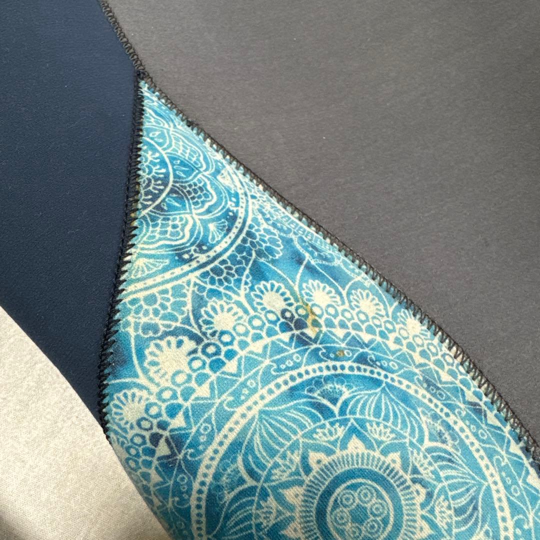 美品Bewet フルスーツ グレー/青 膝パッド付き