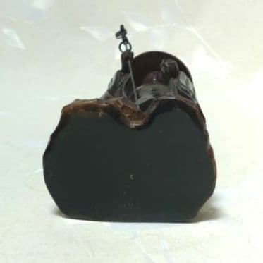 仏像　弘法大師　牧田秀雲　置物　金属工芸　ア31