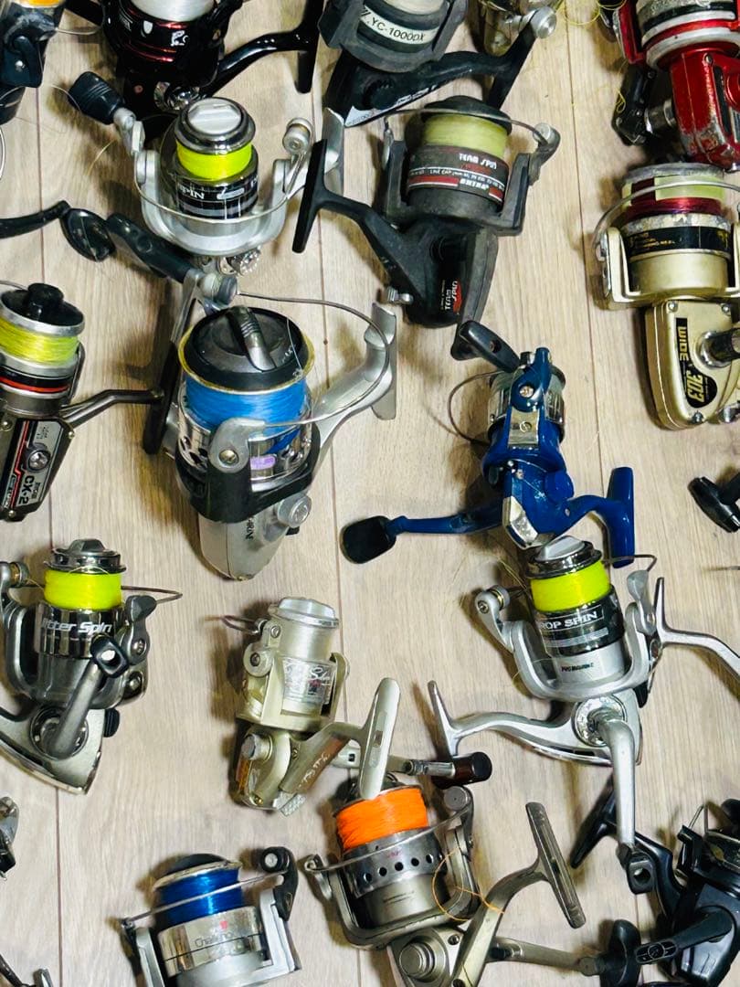 スピニングリール セット 96個 ジャンク