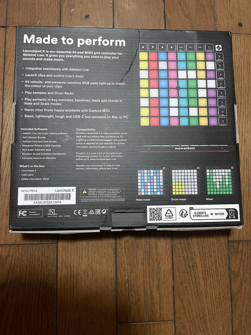 Novation Launchpad X ノベーション MIDIコントローラー