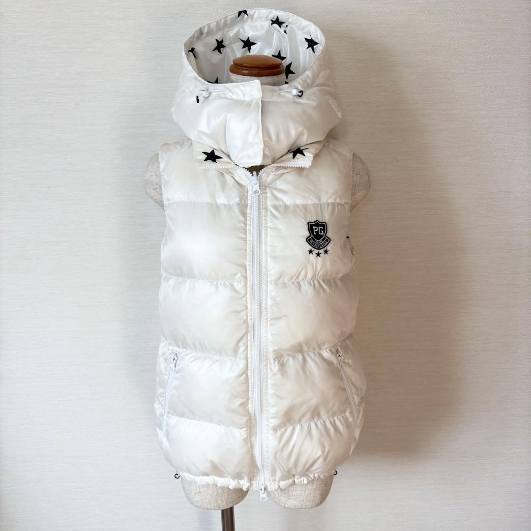 【美品】PEARLY GATES パーリーゲイツ ダウンベスト リバーシブル M