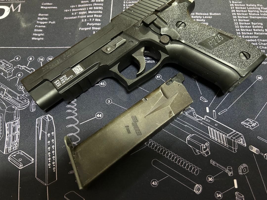 T*i様 マルイ製　SIG P226ちょいカスタム
