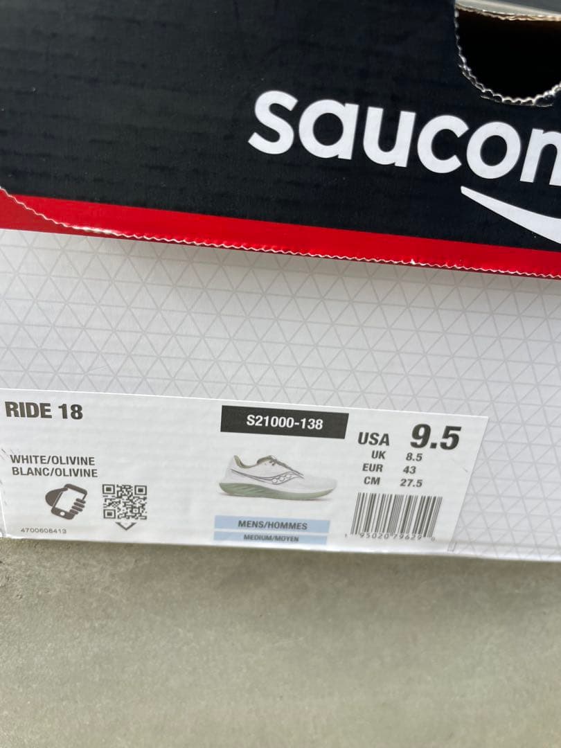 Saucony ライド18