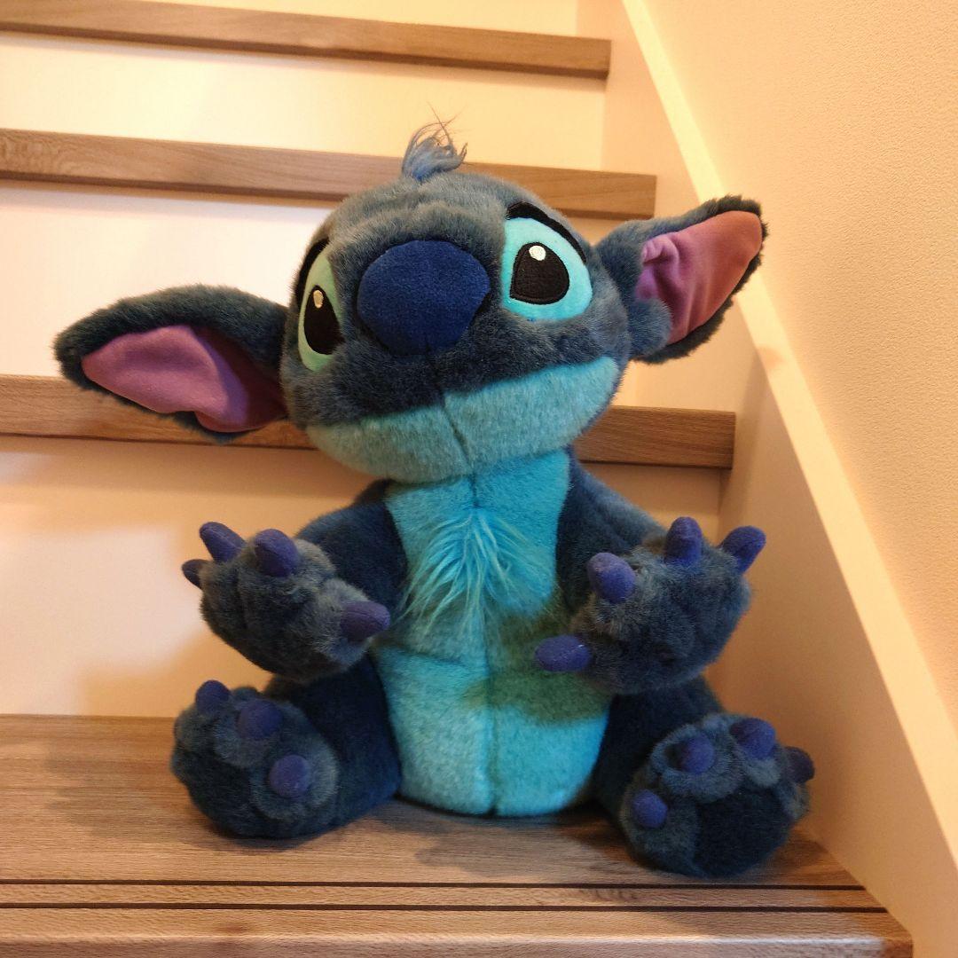 レトロ　ディズニー　スティッチ　ぬいぐるみ