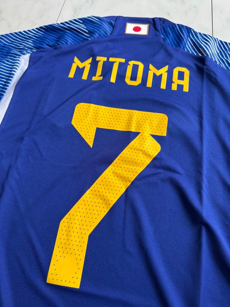 ★日本代表　ブライトン　三苫薫　ユニフォーム　Sサイズ