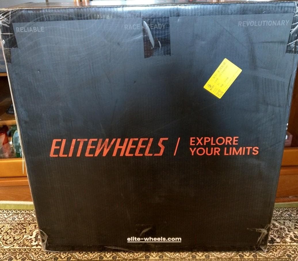 【美品】ELITEWHEELS　TT-WING ディスクホイール リア