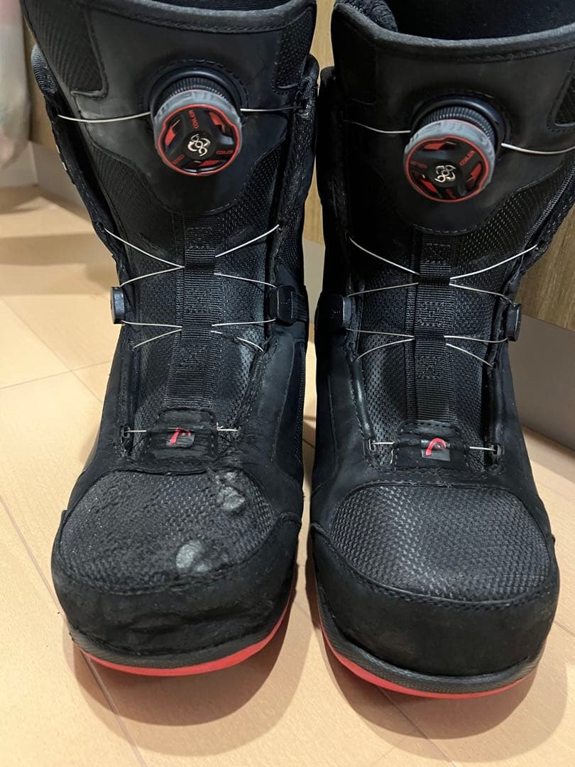 スノボ　スノーボード　ブーツ　HEAD 26cm ブラック　レッド