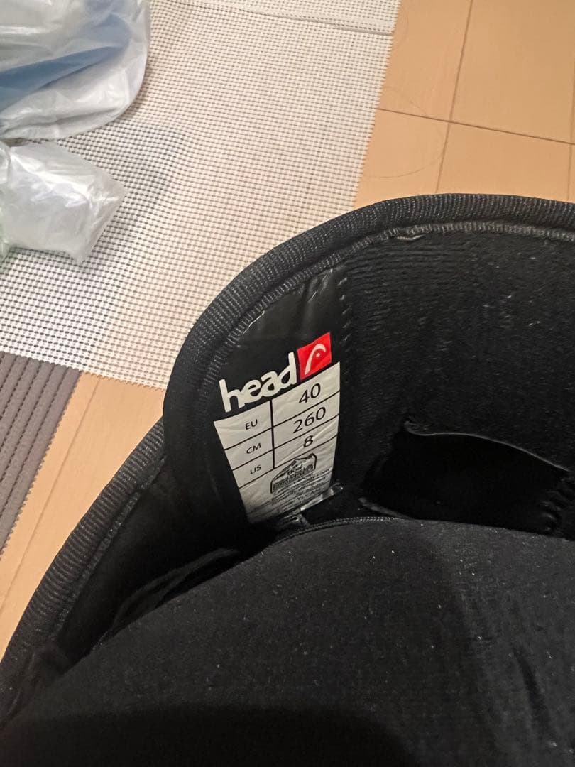 スノボ　スノーボード　ブーツ　HEAD 26cm ブラック　レッド