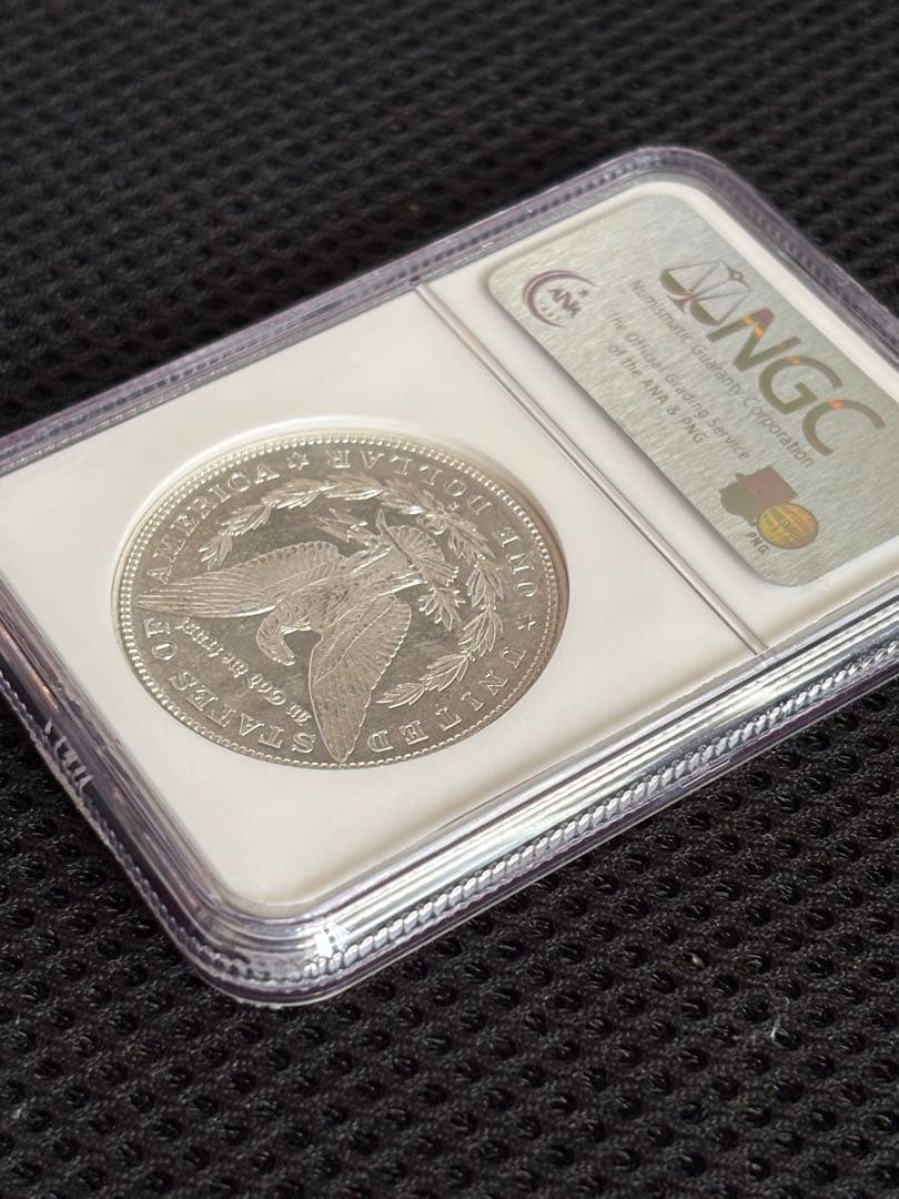 1881年 モルガンダラー 銀貨 NGC鑑定 MS65★（スター） S