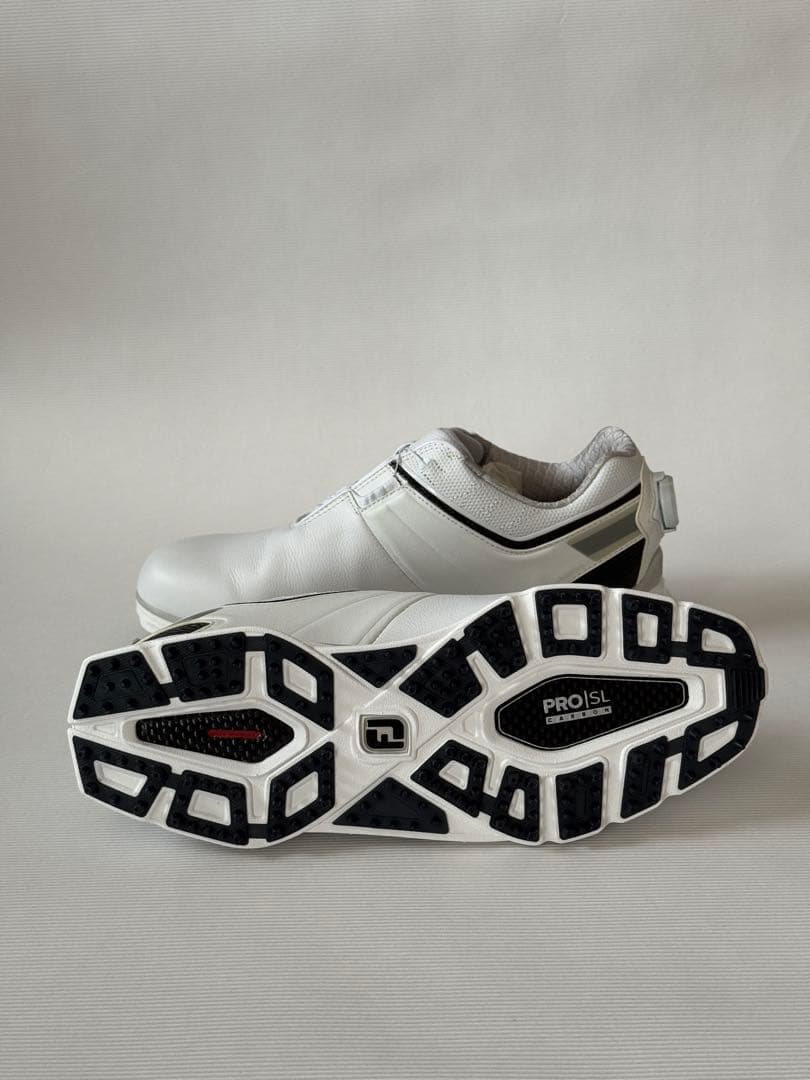 【Foot joy】ホワイトゴルフシューズ BOAシステム