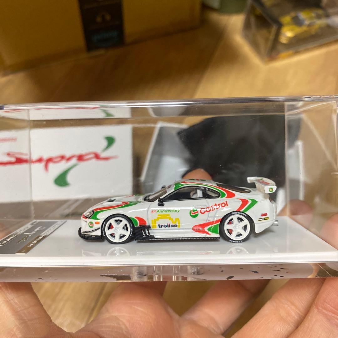 Castrol Supra ミニカー 1/64