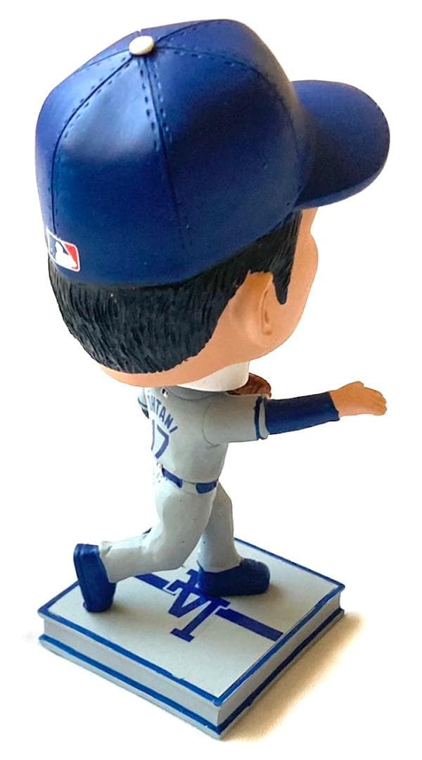 【1万体限定】大谷翔平 ドジャース バブルヘッド人形 ピッチャーグレーMLB公式