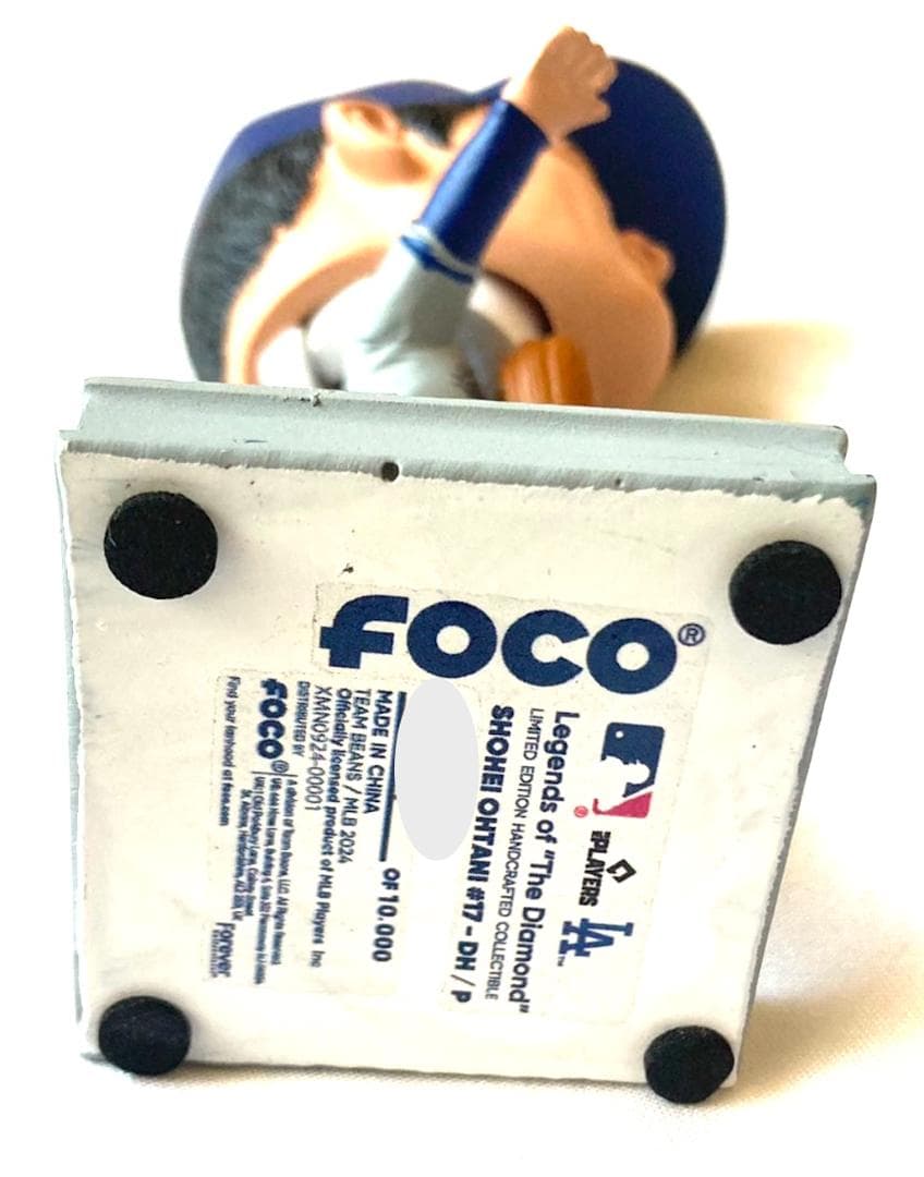 【1万体限定】大谷翔平 ドジャース バブルヘッド人形 ピッチャーグレーMLB公式