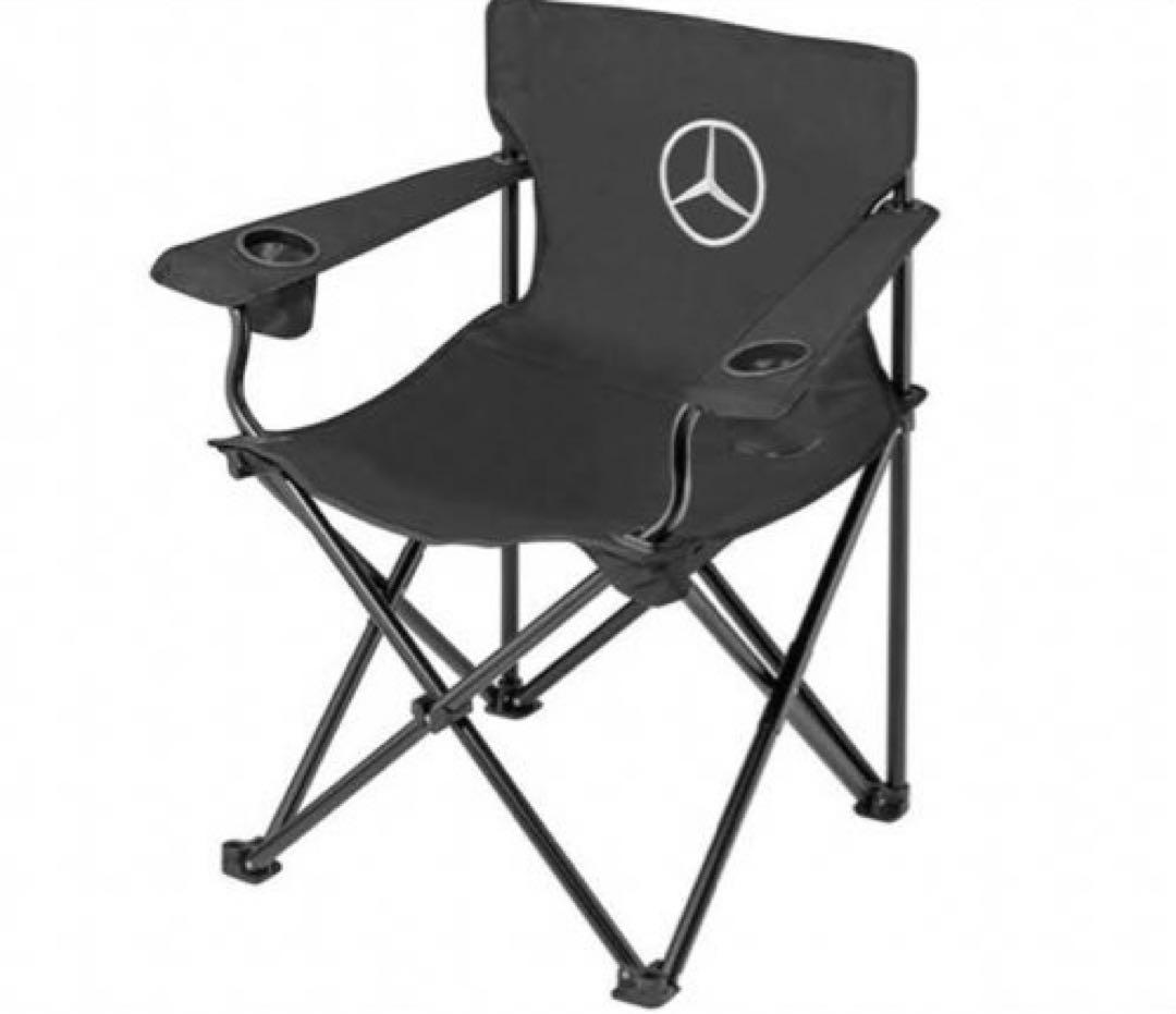 メルセデスベンツ　フォールディングチェア　キャンプ　2脚セット