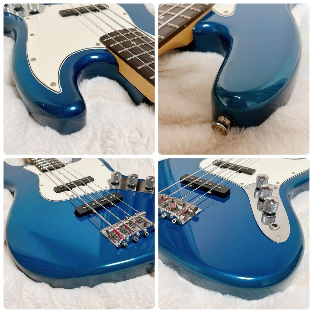 Photogenic フォトジェニック ジャズベース マッチングヘッド ブルー