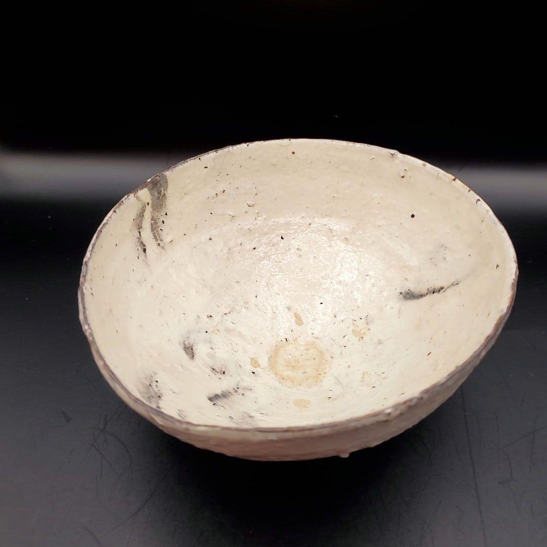 辻村史朗　粉吹茶碗　共箱